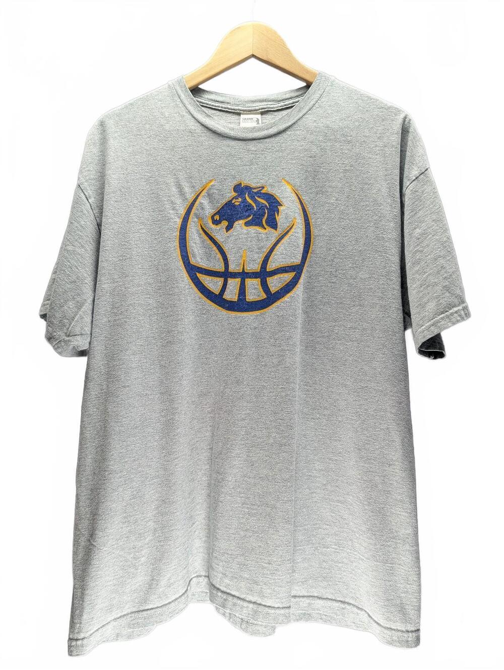 Gildan Hammer XL Gray Wyoming Rehab Graphic T-Shirt